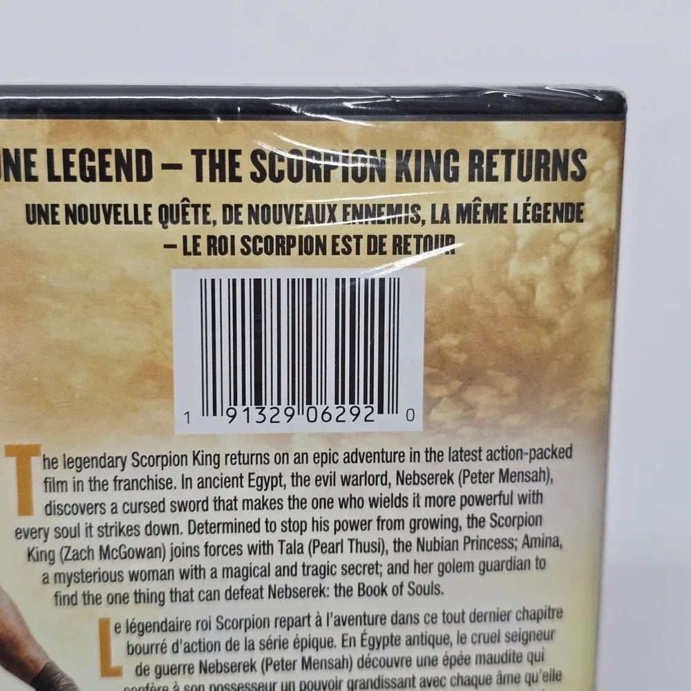 Scorpion Book of Souls DVD 2018 Zach McGowan Peter Mensah Action Adventure - Picture 3 of 4